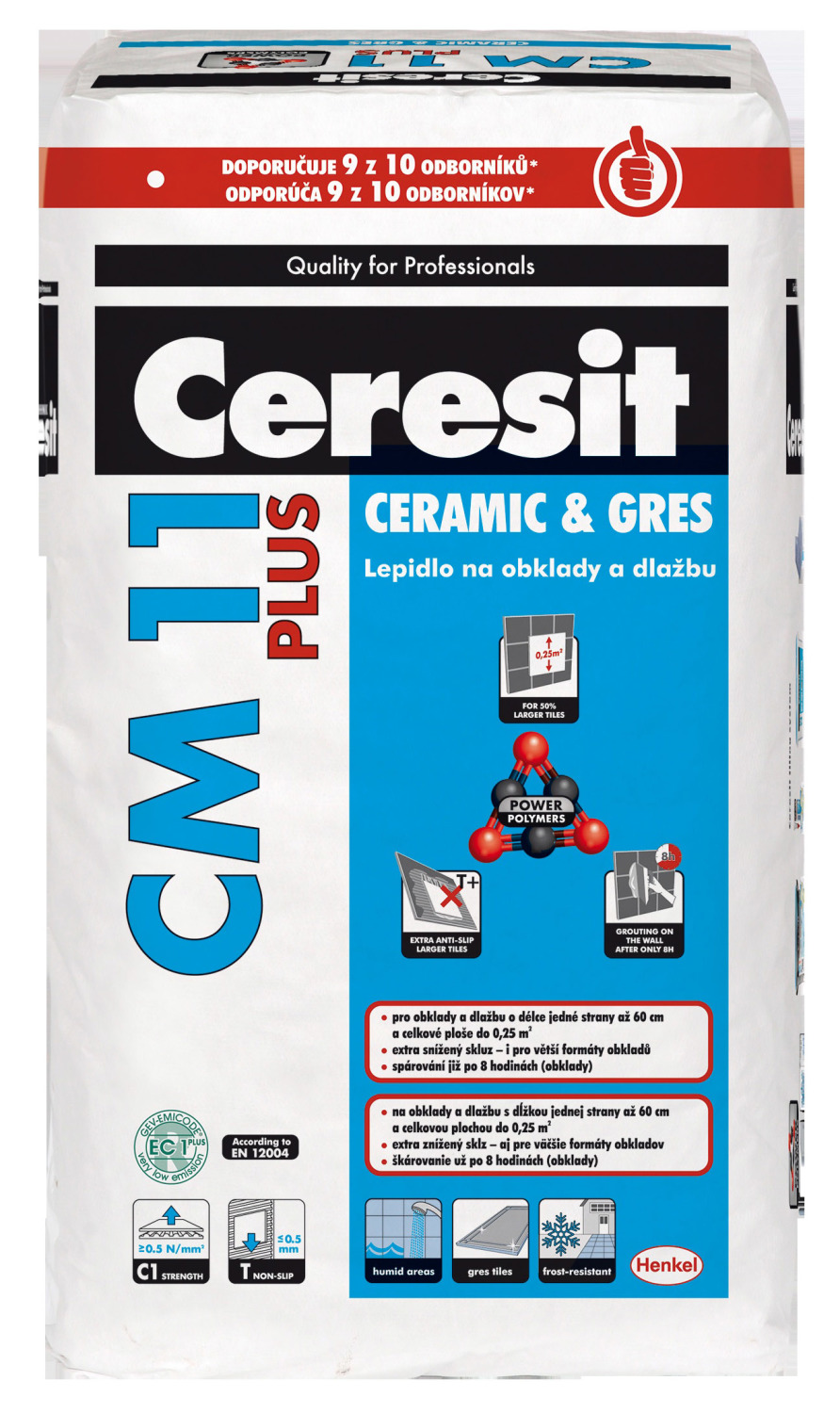 Stavbaweb.cz – Lepidlo Ceresit CM 11 PLUS