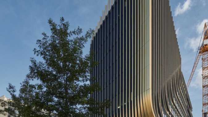 Administrativně-obchodní budova Masaryčka v Praze od Zaha Hadid Architects, foto BoysPlayNice