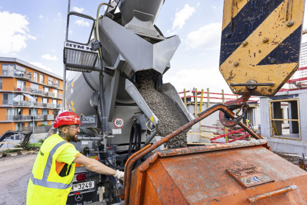Beton R-CRETE®s recyklovaným kamenivem