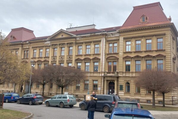 Smaragd krášlí střechu ZŠ v Chocni