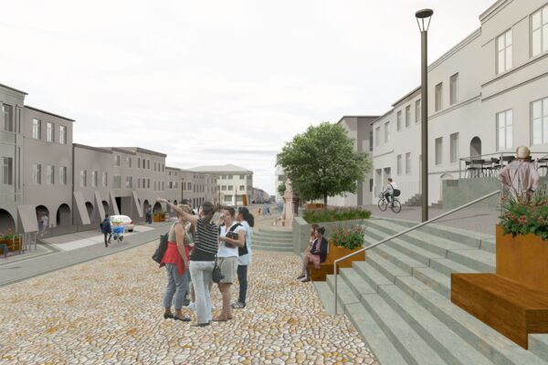 Revitalizace náměstí v Brušperku, autoři Atelier 38