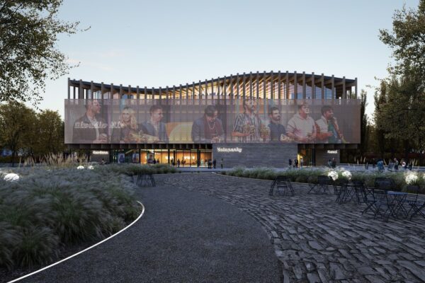 Divadlo Mír v Ostravě, vizualizace JA ARCHITEKTI