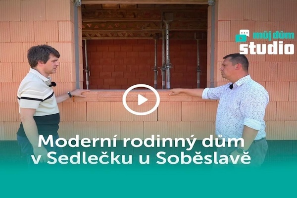 Moderní rodinný dům v Sedlečku u Soběslavě