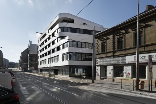 Polyfunkční dům Zenklova v Praze, autoři Aulík Fišer architekti, foto AI photography, archiv Aulík Fišer architekti