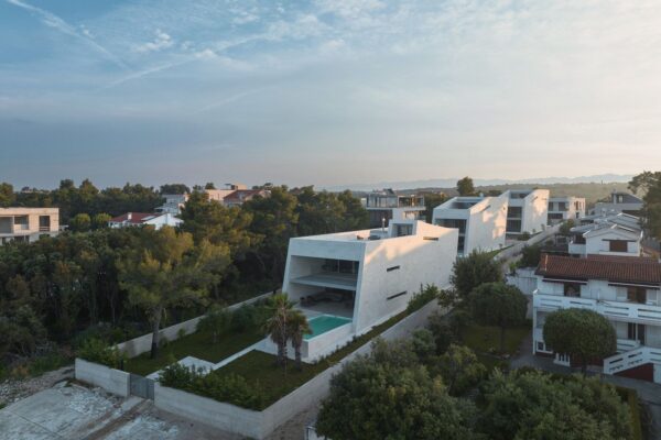 Tři vily v Chorvatsku, autoři Fránek Architects, foto Petr Polák