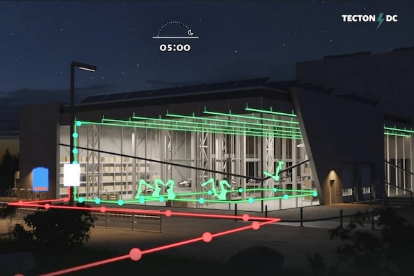 Inovativní osvětlení lištového systému TECTON DC od společnosti Zumtobel představuje průlom v oblasti udržitelného osvětlení