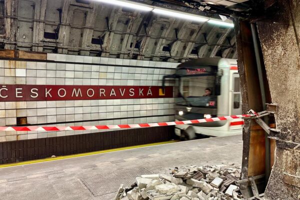 Probíhají rekonstrukce stanic metra Českomoravská a Pankrác, foto DPP