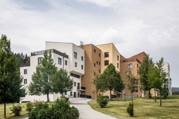 Apartmánový dům, Krumlovský Klenot, autoři A8000, foto Ondřej Bouška