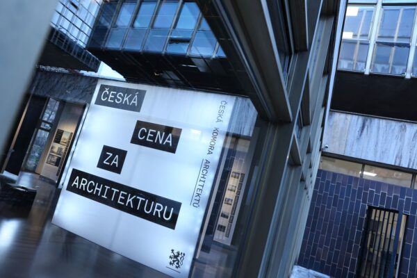 Vernisáž České ceny za architekturu 2024 spojená s debatou, zdroj ČKA, foto Ondřej Besperát