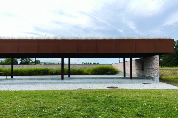 Hage – komunitní veřejný prostor v Lundu ve Švédsku, autoři Brendeland & Kristoffersen architects, foto Thomas Skinnemoen, zdroj EUmiesAwards