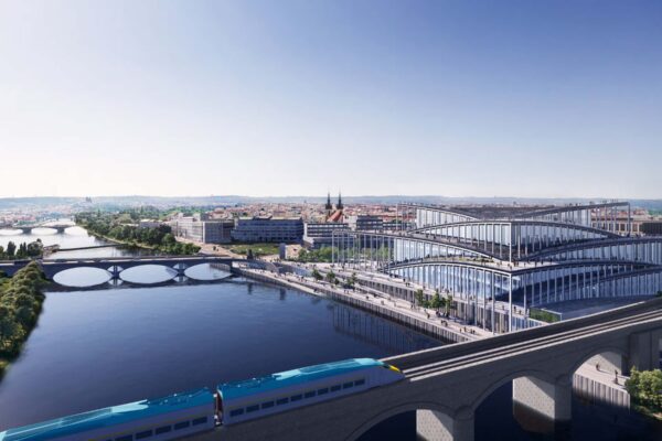 Vltavská filharmonie, autoři a vizualizace Bjarke Ingels Group, zdroj Pražská developerská společnost