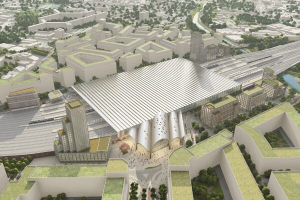 Nádraží Brno, autoři krajinářského řešení West 8, zdroj Kruh