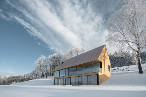 Rodinný dům v Krkonoších, autoři Fránek Architects, foto Petr Polák