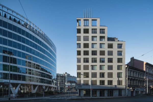 Dům MyMozart v Praze, autoři A.LT ARCHITEKTI, foto Petr Polák Studio