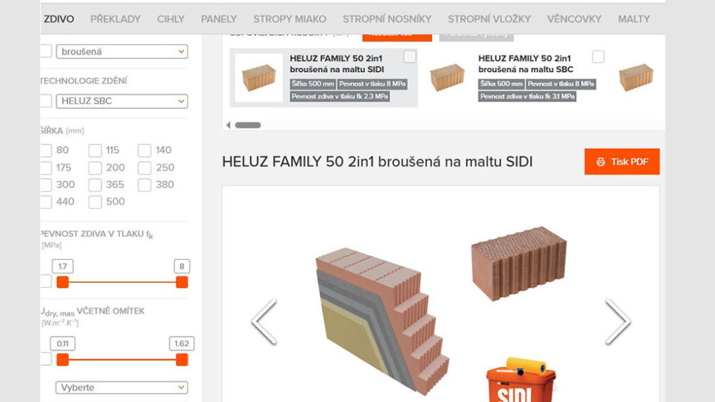 Novinky HELUZ usnadní projektantům práci