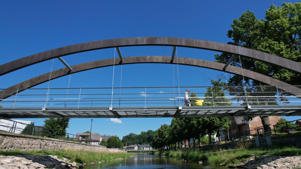 Lávka přes Divokou Orlici v Žamberku, autoři Kloknerův ústav ČVUT v Praze a Bridge Structures, foto archiv autorů