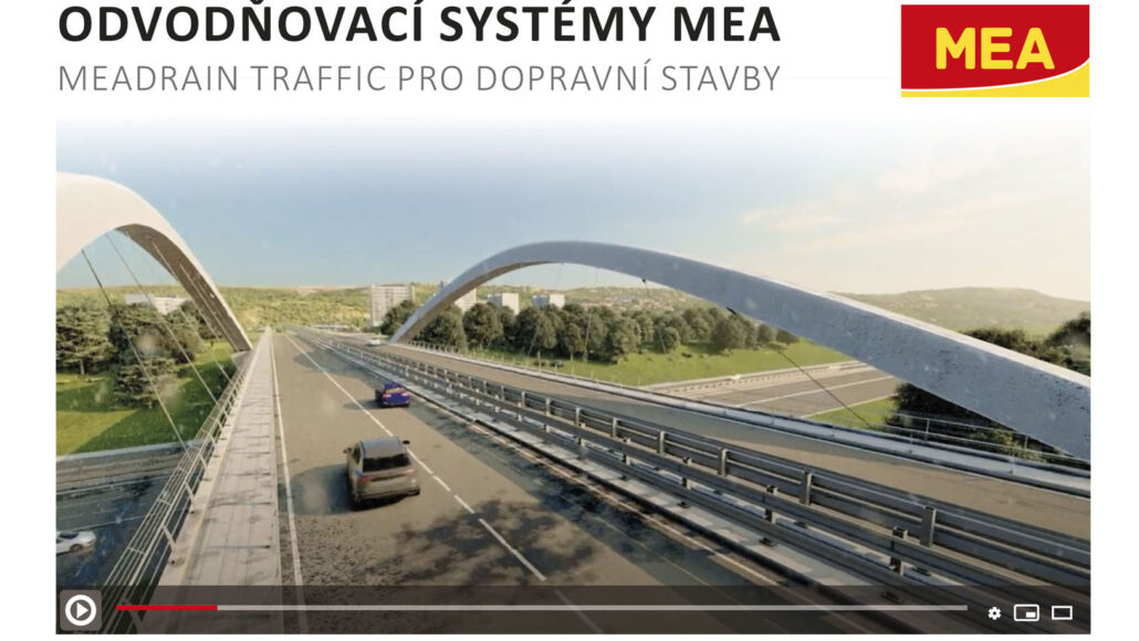 Kompozitní zábradlí MEA pro nový výrobní areál Škoda