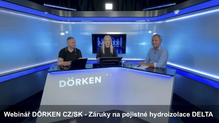 Webinář DÖRKEN CZ/SK | Záruky na pojistné hydroizolace DELTA®