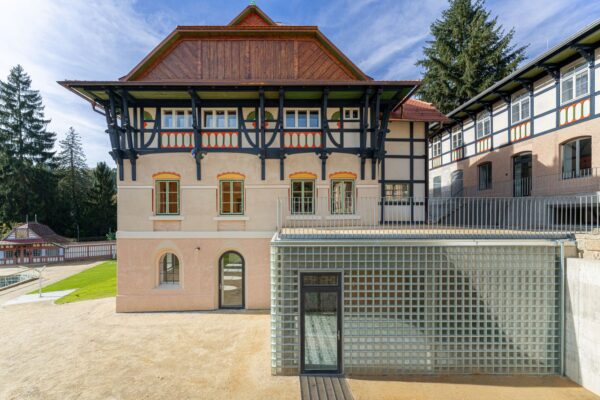 Konverze Slunečních lázní v Luhačovicích, autoři TRANSAT architekti, foto Petra Závodná, Dušan Tománek, Jan Dostál, Petr Všetečka