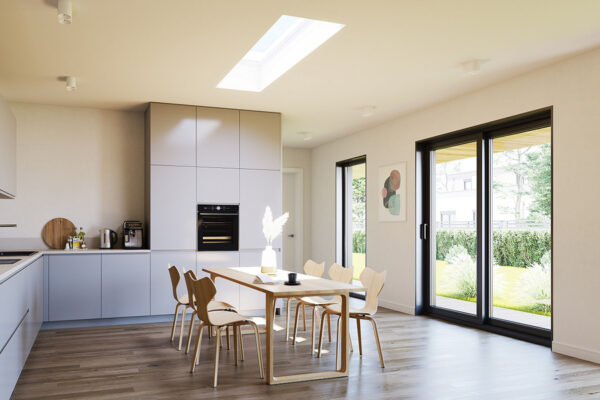 Minimalismus světlíků VELUX přináší více světla