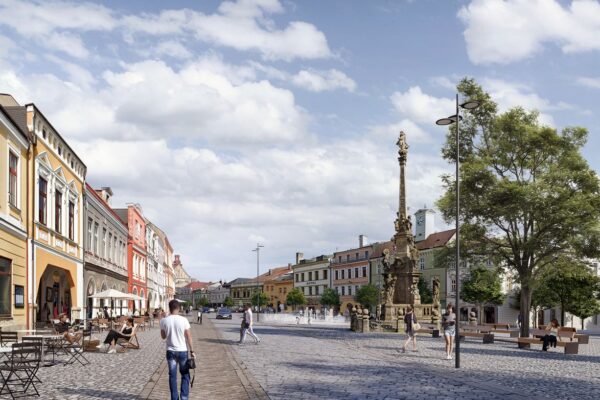 Zelenomodré centrum Jaroměře, autoři A8000, zdroj Nadace pro rozvoj architektury a stavitelství