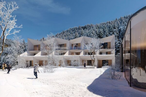 Wellness & Spa resort Svatá Barbora v Peci pod Sněžkou, autoři atelier OVA a Formafatal (interiér) zdroj Fantastico s.r.o., Praha