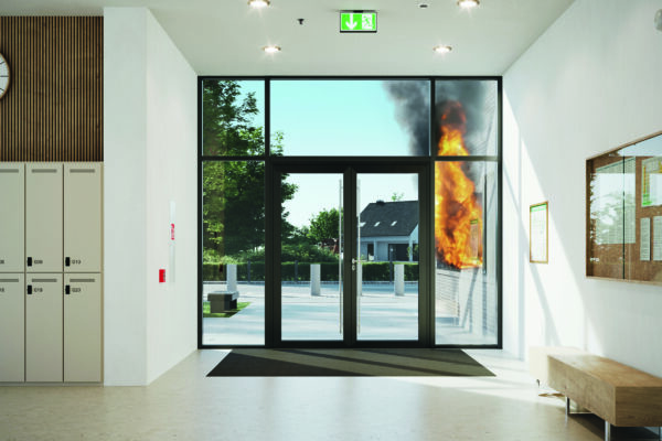 Dveře Schüco FireStop prodlužují čas ochrany na 90 minut