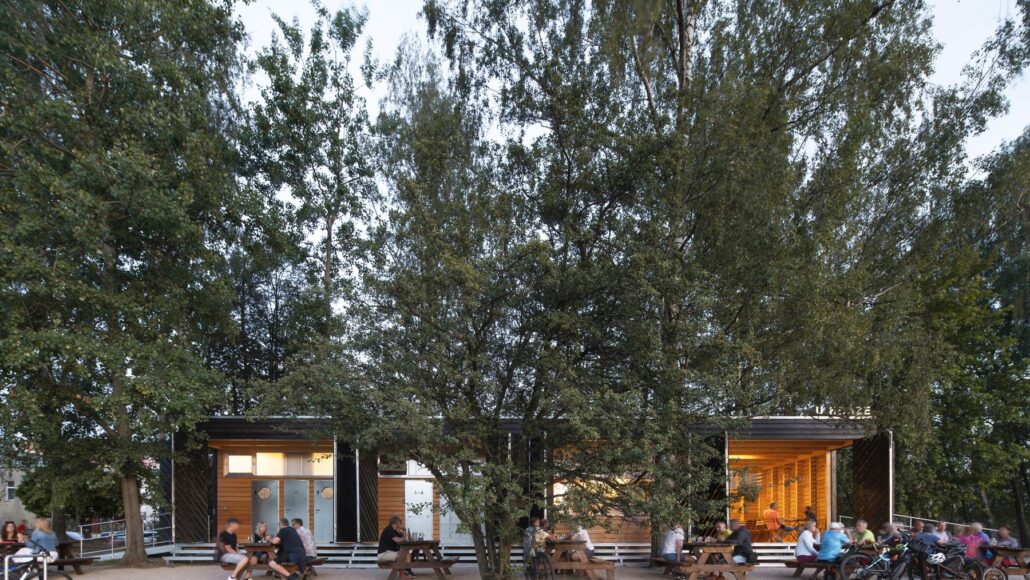 Zázemí přehrady Mšeno v Jablonci nad Nisou, autoři Prokš Přikryl architekti, foto Petr Polák