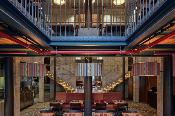 Mexická – restaurace v Praze 7, autoři 20–20–ARCHITEKTI, foto BoysPlayNice