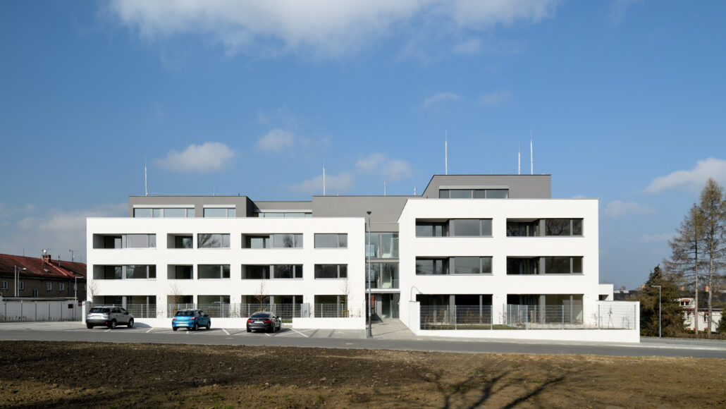 Obytný soubor EMA v Ostravě, autoři Atelier38, foto Roman Polášek