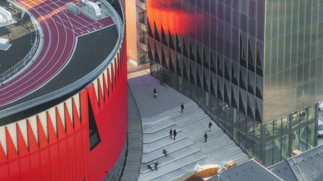 Horácká aréna v Jihlavě, autoři CHYBIK + KRISTOF, foto Fabrice Fouillet