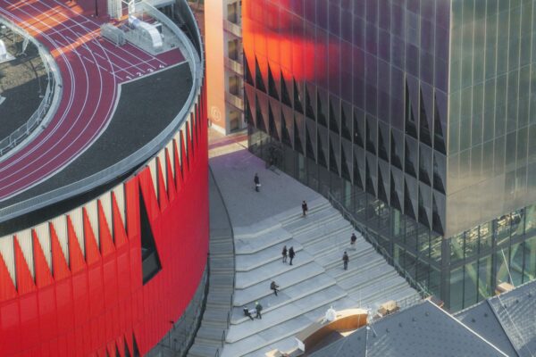 Horácká aréna v Jihlavě, autoři CHYBIK + KRISTOF, foto Fabrice Fouillet