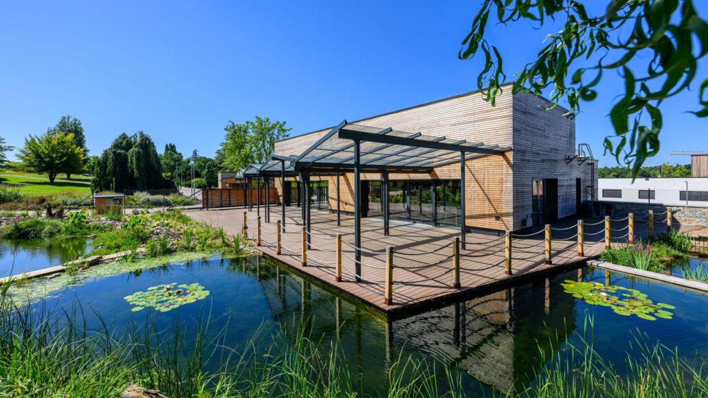 Návštěvnické centrum Botanické zahrady Praha, autoři a foto AND