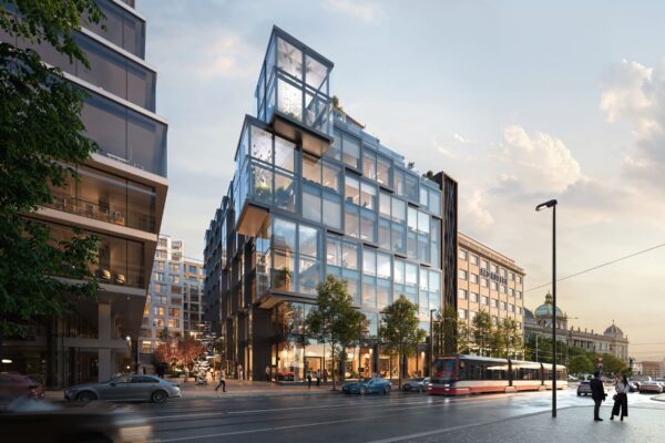 Vinohradská 8 v Praze, autoři Jakub Cigler Architekti, zdroj Penta Real Estate a PSN