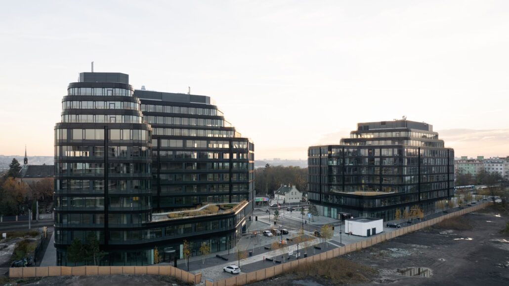 Administrativní komplex Hagibor Office Europe Centre, autoři a foto Bogle Architects