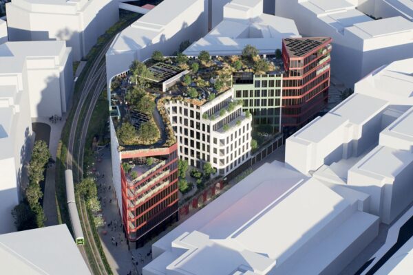 Soutěž Florenc21, blok B06, autoři a vizualizace A8000, zdroj Penta Real Estate