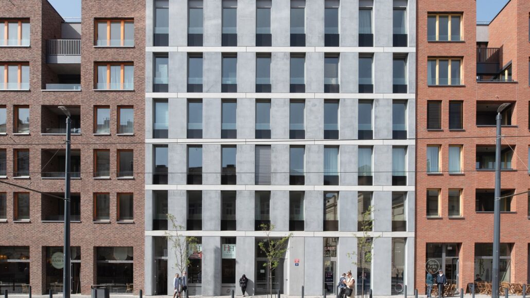 Smíchov City bytový dům 3 v bloku 2, autoři Kuba & Pilař architekti, foto David Korsa