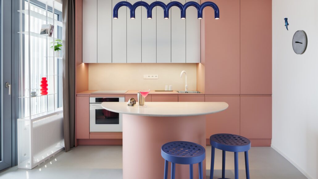 Interiér bytu v Brně, autoři POSTROP, foto Josef Kubíček