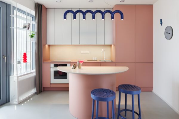 Interiér bytu v Brně, autoři POSTROP, foto Josef Kubíček