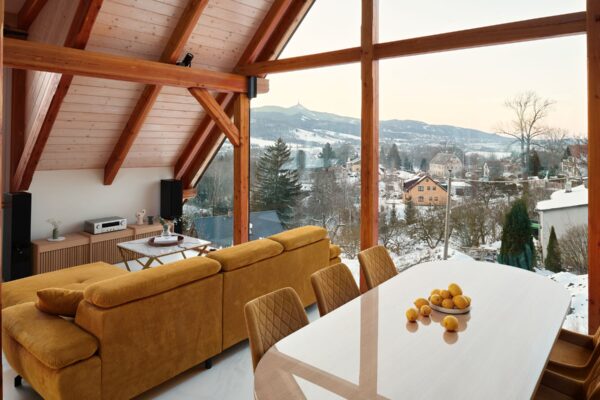 Interiér bytu v Libereckém kraji, autorka Taťána Kandratovičová, foto Jiří Alexander Bednář