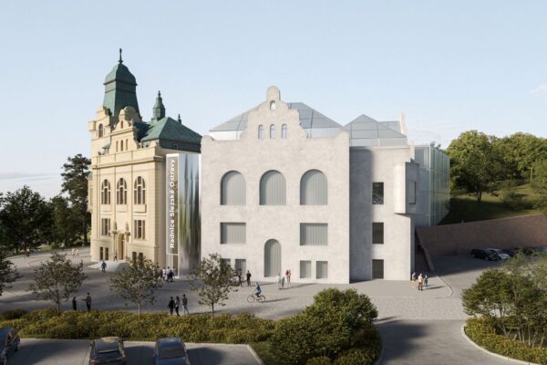 Přístavba radnice, autoři a vizualizace A8000, zdroj Městský obvod Slezská Ostrava