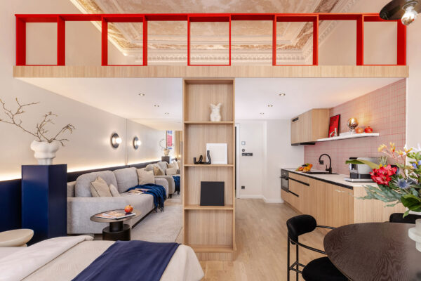 Interiér bytu v Praze, autoři TurnKey, foto Iveta Kulhavá