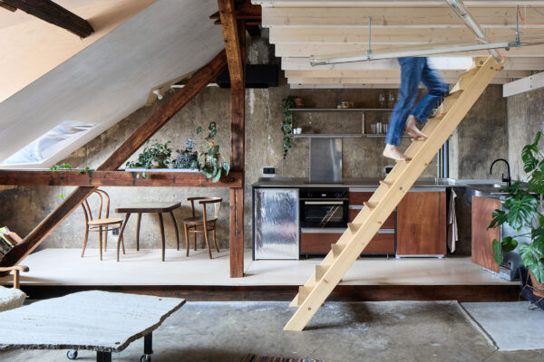 Rekonstrukce půdy, autoři TOTALBRUTAL + SVOBODOVA BLAHA ARCHITEKTI, foto Radek Úlehla