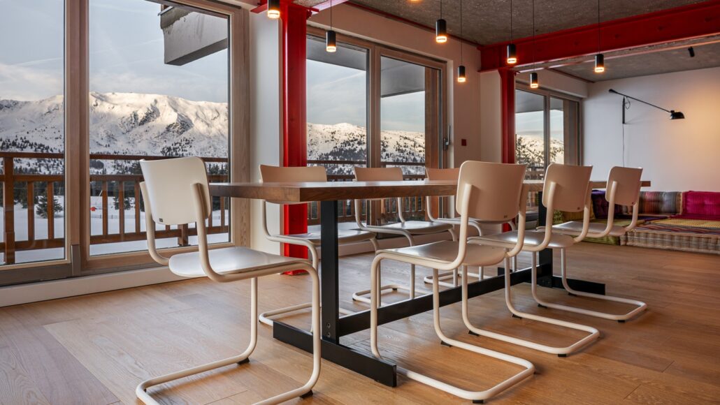 Horský apartmán ve Francii, autoři SCHINDLER SEKO ARCHITEKTI / Jan Schindler, Eva Vaňáčová Železná, Ludvík Seko, foto Roman Mlejnek