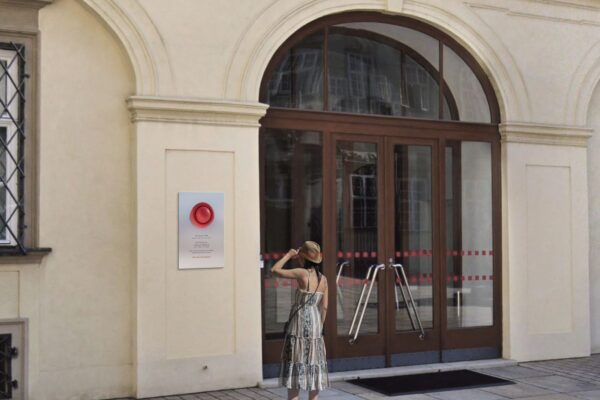 Klobouček na brněnské radnici připomene návštěvu královny, zdroj Magistrát města Brna