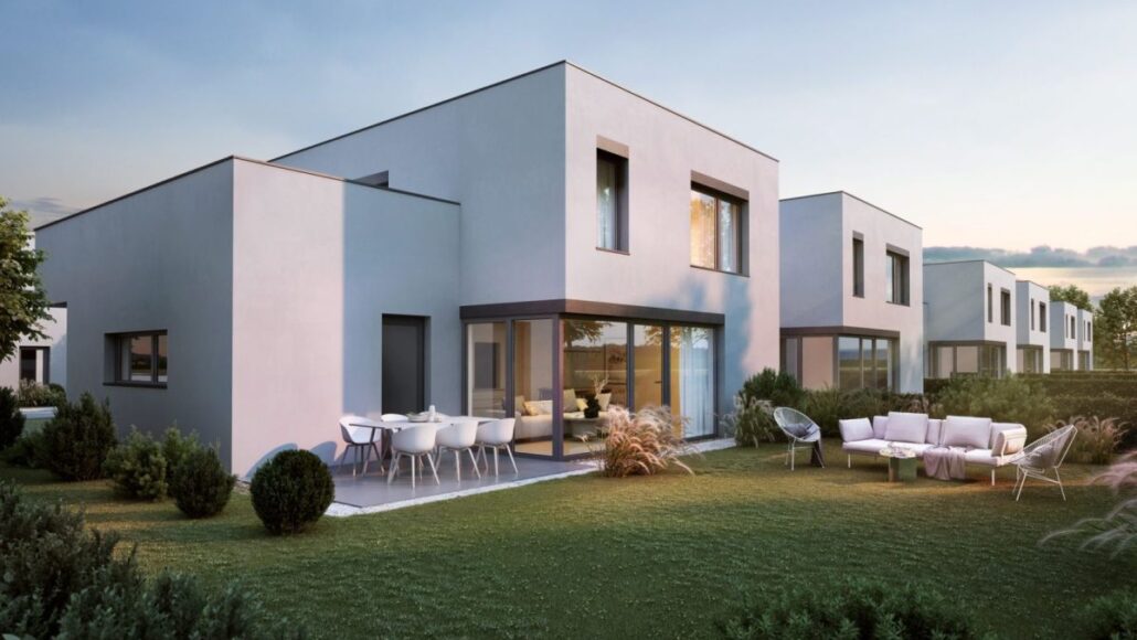 Rezidenční projekt Na Pramenech stojí na čistotě linií a dokonalosti povrchů