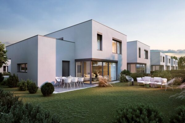 Rezidenční projekt Na Pramenech stojí na čistotě linií a dokonalosti povrchů