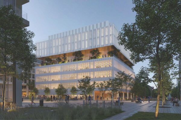 Nová budova VŠCHT v Praze – vítězný návrh, autoři a vizualizace ra15 a mackovič architecture