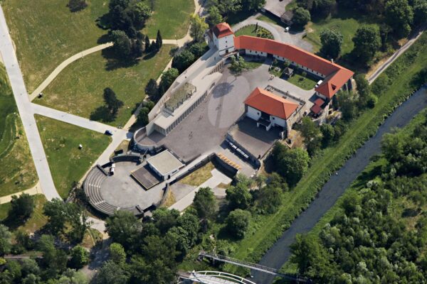 Slezskoostravský hrad v Ostravě, autoři Atelier 38, vizualizace Petr Doležal