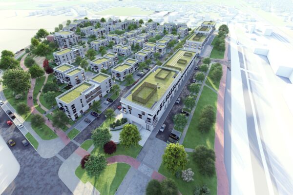 Praha chystá tisíce bytů, projekt Dolní Počernice, zdroj Pražská developerská společnost